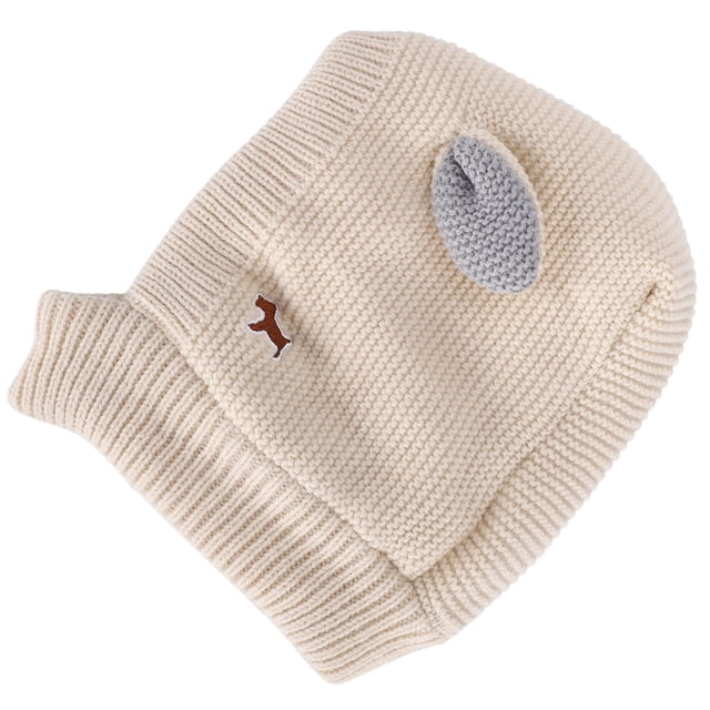 Gorro de Perro, Muffs de Oreja para perros Sombreros para Perros para Perros Grandes Casco de Gato Orejas de Mascotas Tejidas para Mascotas.