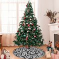 thumbnail image 7 of Yiaed Snake Print Christmas Tree Skirt , Tree SkirtsTree Mat for Christmas Winter Holiday Indoor Decorations-30", 7 of 7