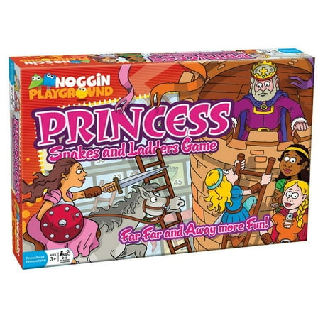 Princess Snakes and Ladders Game, by Noggin Playground