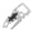 Silver, variant on 16 In 1 Multifunctional Keychain Card Stainless Steel Portable Pocket Tool Household Outdoor Emergency Utility Gadget For Daily Use Black A