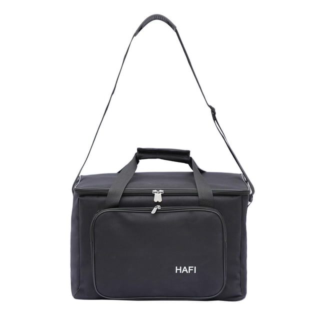 Bolsa para altavoces, estuche de viaje, accesorios compactos, bolsa de mano a prueba de golpes para altavoces. 36 cm x 26 cm x 26 cm