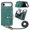 Green, variant on Wallet Case Compatible with iPhone Air, Classic PU Leather Zipper Pocket Car Key / Cash / Coin / Card Slots Shoulder Strap Kickstand Back Case for iPhone Air, Green