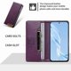 thumbnail image 3 of Funda Tipo Cartera de Cuero Sintético para Samsung Galaxy S20 Ultra Bloqueo RFID, con Ranuras para Tarjetas y Bolsillo para Efectivo, Cierre Magnético Fuerte Morado, 3 of 6