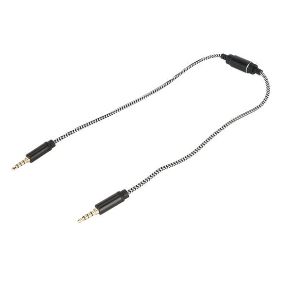 3.5mm Male To Male Recording Cable, Lossless Sound OFC Core Bidirectional Recording Line Noise Reduction Professional for Stereo for Home for PC for Tablet