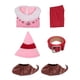 thumbnail image 5 of Disfraces de navideño para mujer Yinane Disfraces de Elfo de Peluche Rosa XL, 5 of 8