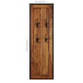 thumbnail image 2 of vidaXL Coat Racks 2 pcs Solid Acacia Wood, 2 of 5