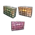 thumbnail image 4 of 100 Uds Adornos de Bolas de Navidad árbol Decorativo Inastillable Decoraciones para Fiestas Y Vacaciones+100 Piezas de Adornos para árboles de Navidad EstiloN, 4 of 9