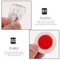 thumbnail image 2 of MasteelfCA 16 Pcs Advertising Label Clips Stands Plastic Sign Clips Holders Clip-on Stands, 2 of 7