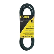 HERO® 5/8 inch x 52 inch Aramid Kevlar Lawn Mower Belt Replacement For Reference B49 5L520