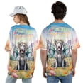 thumbnail image 5 of Welcome Spring Fairy Weimaraner in Flower Meadow All Over Print 3D Baseball Shirt Weim Gray Ghost Dog Lover Softball Sport - 13002, 5 of 6