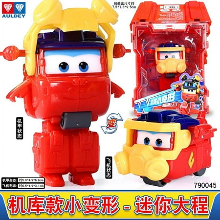 New Hot Super Wings 2" Scale Mini Transforming Anime Deformation Plane Robot Action Figures Transformation Toys Gifts For Kids