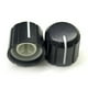 thumbnail image 2 of Perillas de Control de Potenciómetro de 20 Piezas para Perillas de Tono de Volumen de Guitarra Eléctrica Negro Tipo D 6 mm, 2 of 5