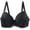 Black, variant on Everyday Bras for Women Long Lined Sports Bra Pack of Bras for Women Women Bras plus Size Front Hook Women's Athletic Workout Sports Bra for Women Medium Sports Bra Padded Sports Bras 36c Purple 90E