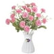 thumbnail image 5 of Lote de 20 claveles artificiales de imitación surtidos, ideal como accesorio de fotografía para ramo, decoración para el hogar, la oficina y la boda (rosa), 5 of 5