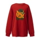thumbnail image 1 of Moda mujer estampado cuello redondo pulóver Tops manga larga cómoda blusa sudadera Fridja  fjkfkj6082, 1 of 3