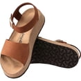 thumbnail image 6 of Birkenstock Womens Glenda Nubuck Pecan 39 N, 6 of 7