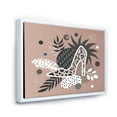 thumbnail image 3 of Designart 'Leopard High-Heeled Shoes On Tropical Leaves' Modern Framed Canvas Wall Art Print, 3 of 5
