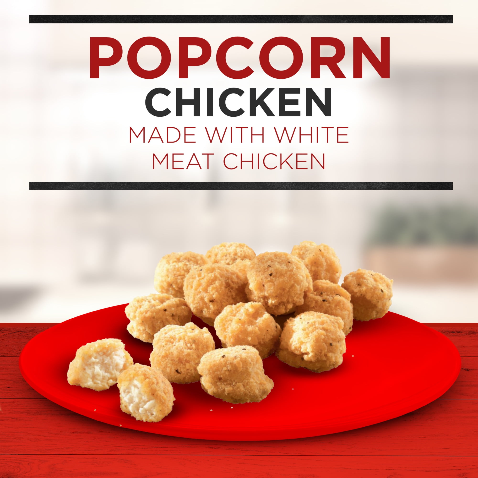 Banquet Popcorn Chicken, 9g Protein per Serving, Frozen Meal, 24 oz.