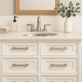 thumbnail image 3 of (4 pack) Mainstays Brushed Nickel Square Pull 3" (76mm) Center-to-Center, Aluminum, 2 Pack, 3 of 10