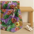 thumbnail image 4 of Soimoi Cotton Poplin Fabric Floral,Monstera Leaves & Pine Fruits Print Sewing Fabric Yard 56 Inch Wide, 4 of 7