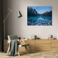 thumbnail image 3 of Larry Malvin 32x23 Gallery Wrapped Canvas Wall Art Titled - Lake Louise Dawn II, 3 of 4