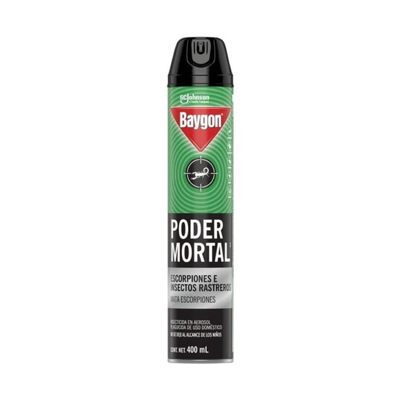 Insecticida en Aerosol Baygon Poder Mortal 400 mL