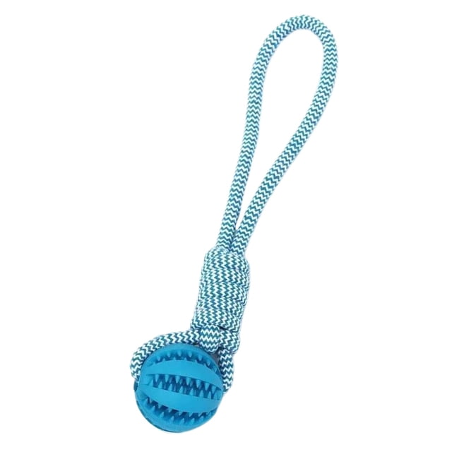 Pelota de cuerda para perros, pelota de entrenamiento de resistencia a las mordeduras, juguete para perros con cuerda, perro interesante para limpieza de dientes molares, alivio del aburrimi