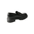 thumbnail image 3 of TMA EYES British style retro high-heeled chunky heel slip-on loafers, 3 of 7
