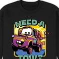 thumbnail image 3 of Disney Cars - Mater Need A Tow - Men's Crew Neck Fleece Pullover, 3 of 5