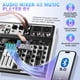 thumbnail image 4 of Mezclador de audio ALPOWL de 8 canales con 16 DSP USB Bluetooth +48V, 4 of 9