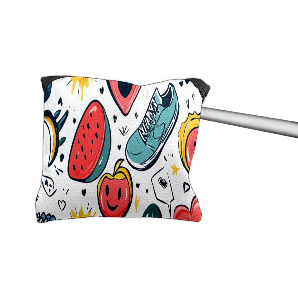 Golf Mallet Putter Cover Premium Leather Golf Putter Head Cover with Magnetic Closure, Golf Cover for Men and Women Cool