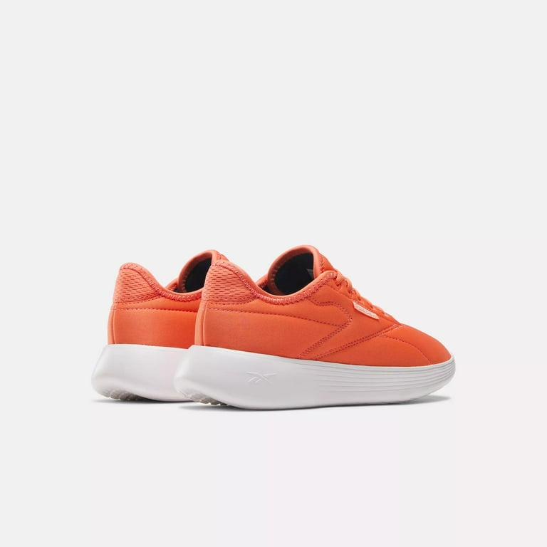 Reebok classic trainers womens orange sale