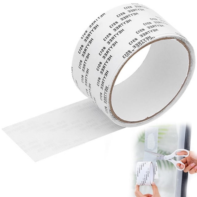 Screen Door Repair Screen Repair Kit Screen Door Repair Kit Screen Mesh Repair Covering up Holes and Tears Instantanément Souple