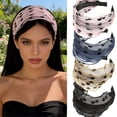 thumbnail image 5 of ManxiVoo Elastic Soft Knit Headwrap Headband for Women Girls Everyday Fashion Hair Accessory, 5 of 5