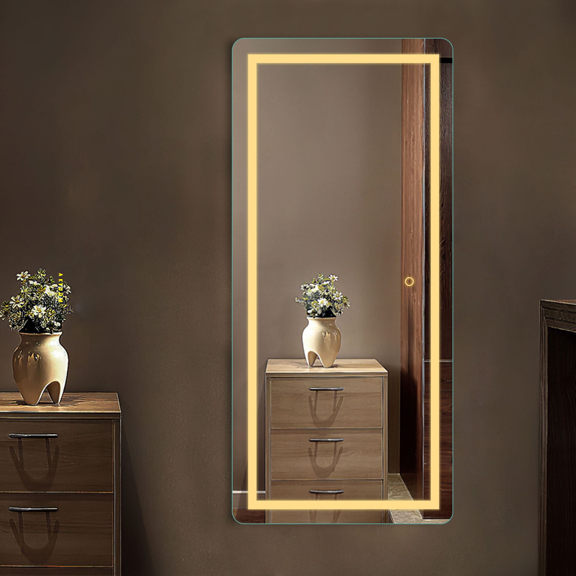 36 in x 28 in Modern Vanity LED Mirror - Walmart.com 36 in x 28 in Modern Vanity LED Mirror - Walmart.com