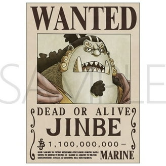 One Piece] Vinsmoke Sanji 1B Official Japan Mugiwara Wanted Poster