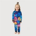 thumbnail image 5 of SILVERCELL Matching Family Pajamas One-Piece Hooded Halloween Pumpkin Pajamas Set Holiday Pjs Sleepwear, 5 of 6