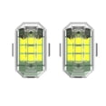 thumbnail image 4 of 4pcs LED luz estroboscópica 7 colores 2.4G control remoto inalámbrico M3 motocicleta lámpara de señal, 4 of 6