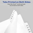thumbnail image 4 of shiyou-Individual Legal Exhibit Dividers Style, 18, 25 Set/PK, 4 of 4