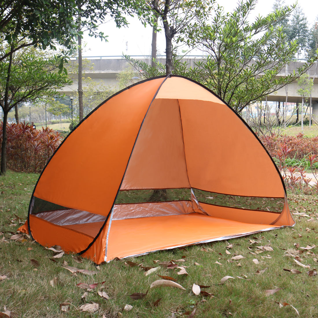 Beach Tent Canopy Sun Shade Easy Pop up Anti-Wind Sun Shelter Wyz20274 -  China Sunshade and Sun Shade price