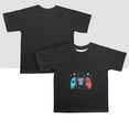 thumbnail image 7 of WISHTIME Kids' T-Shirt Dot Happy Dot Day 2024 Funny Colorful Polka Short Sleeve Size XS-XL Black, 7 of 7