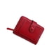 thumbnail image 1 of Jumpingount Cartera de cuero plegable para fiesta, monedero portátil para cambio de dinero, para viajes, compras, tarjetero, bolsa, regalo de Carteras Vino rojo, 1 of 6