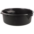 thumbnail image 4 of 1Pack Black Plastic Rectangular Oil Drain Pan for Oil Change 15.7x14.9x5.1in, 4 of 8