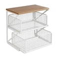 thumbnail image 2 of DimyFew Coffee Bar Station Organizer Decor Accessories for Pantry Office Coffee Shop White L, 2 of 8