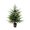 A#024, variant on 2ft Artificial Norfolk Pine Tree with Lights, UV Resistant Fake Cedar Plant for Indoor Outdoor, Pre-lit Potted Mini Christmas Tree Decor for Home Office Desk Tabletop, Realistic Faux Greenery
