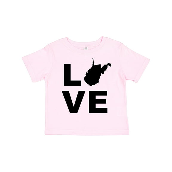 Inktastic Love West Virginia Boys or Girls Toddler T-Shirt