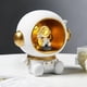 thumbnail image 4 of Estatua creativa de astronauta Hucha Contenedor Adornos de luz nocturna de astronauta Blanco A, 4 of 8