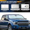thumbnail image 3 of ASTRAEA Foldable Car Windshield Sun Shade, Jumbo Extra Large Car Front Window Visor Cover for Trucks Vans MPV Large Vehicles (75" x 35.4"), 3 of 8