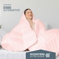 thumbnail image 5 of TESSO HOME Edredón Acolchado Extra Grande Hipoalergénico Relleno Suave de Microfibra Down Alternative Ideal para Todo el Año Uso como Edredón o para Funda Duvet QS Rosa, 5 of 5