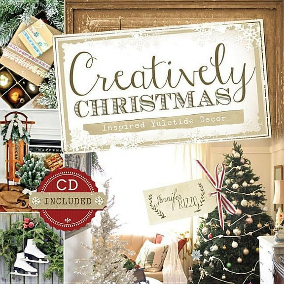 Creatively Christmas Inspired Yuletide D'Cor (CD Included) (Paperback)